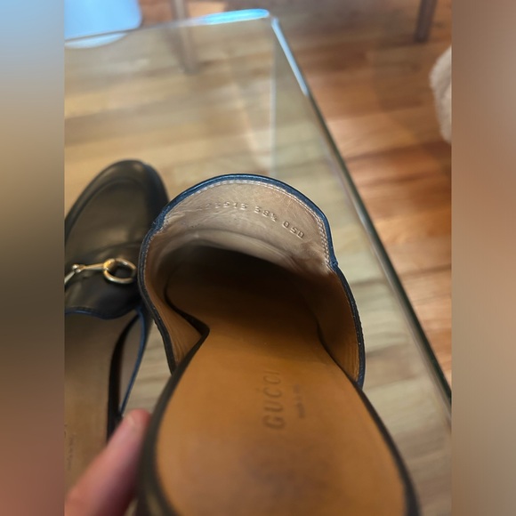 Black Gucci Princeton Mules in Excellent Condition with Dust Bags - Picture 7 of 12